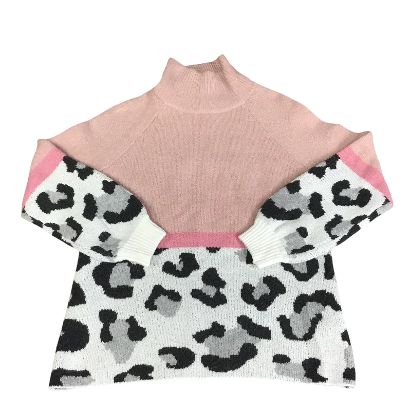 Sweater By Clothes Mentor In Pink, Size: M