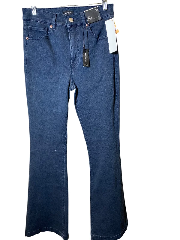 Jeans Flared By Express In Blue, Size: 6