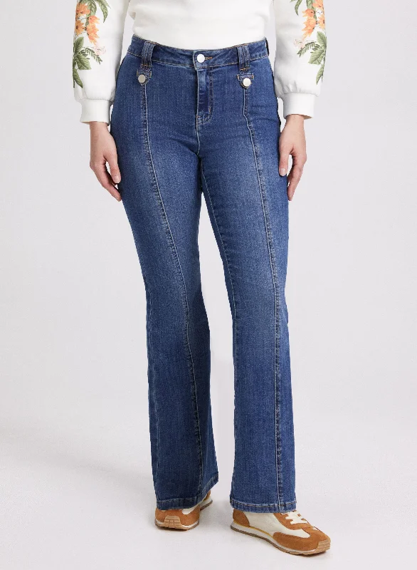 Flare Leg Jeans