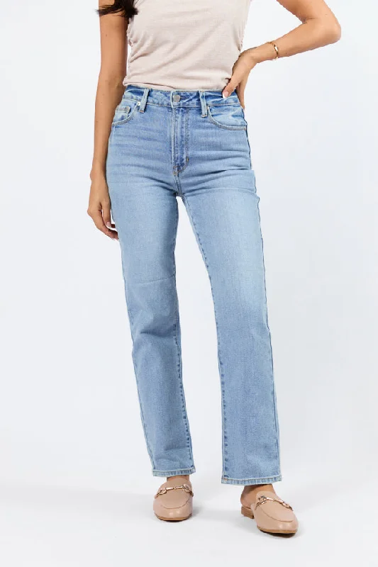 Eden Light Wash Straight Leg Jean