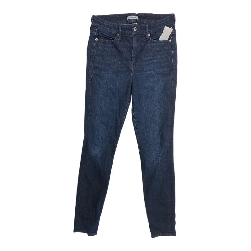 Jeans Skinny By Good American In Blue Denim, Size:8