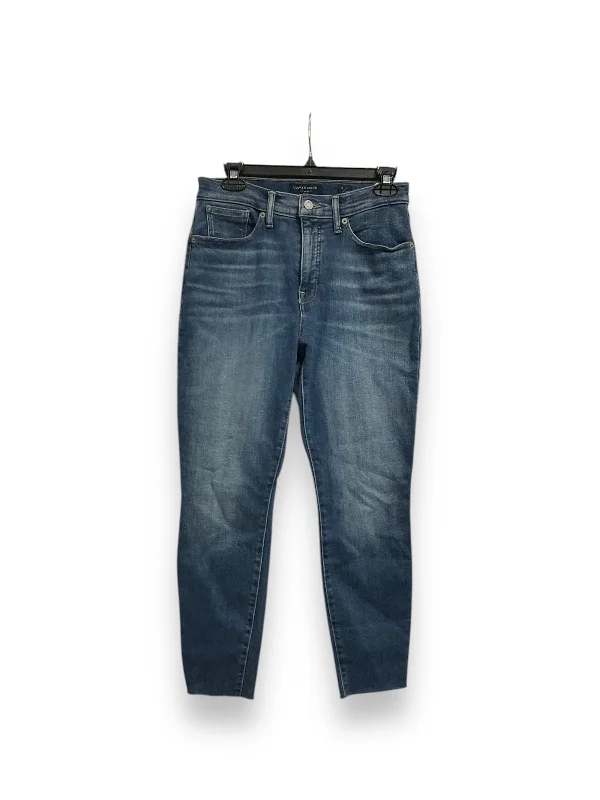 Jeans Skinny By Lucky Brand In Blue Denim, Size: 8