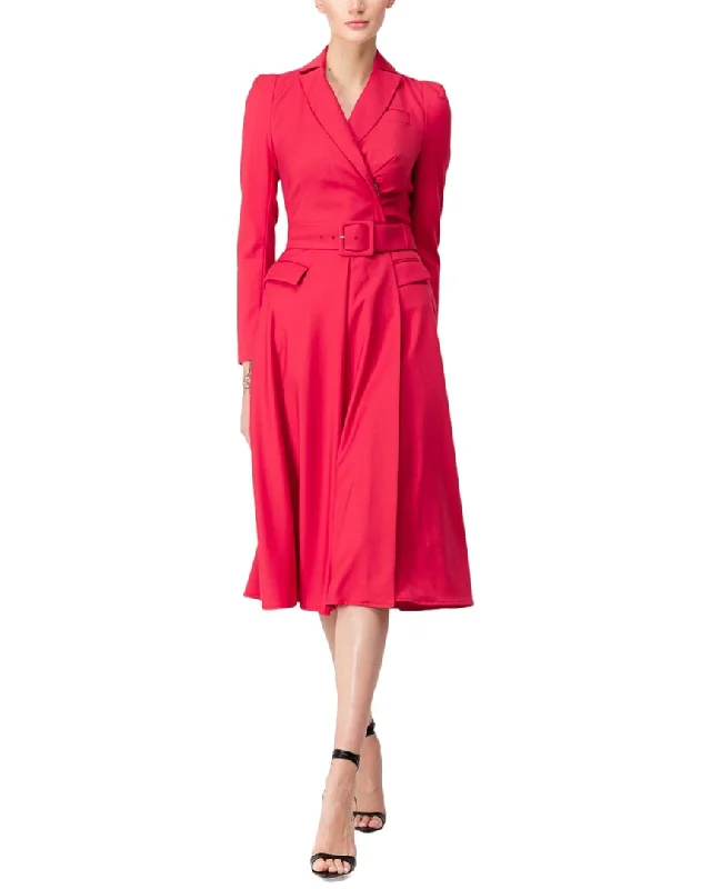 BGL Wool-Blend Midi Dress