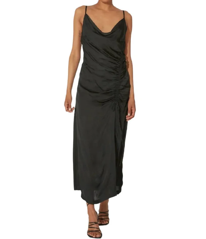 Babette Midi Dress In Black