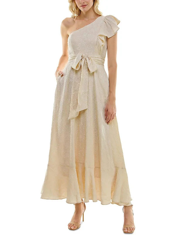 Womens Textured Long Maxi Dress