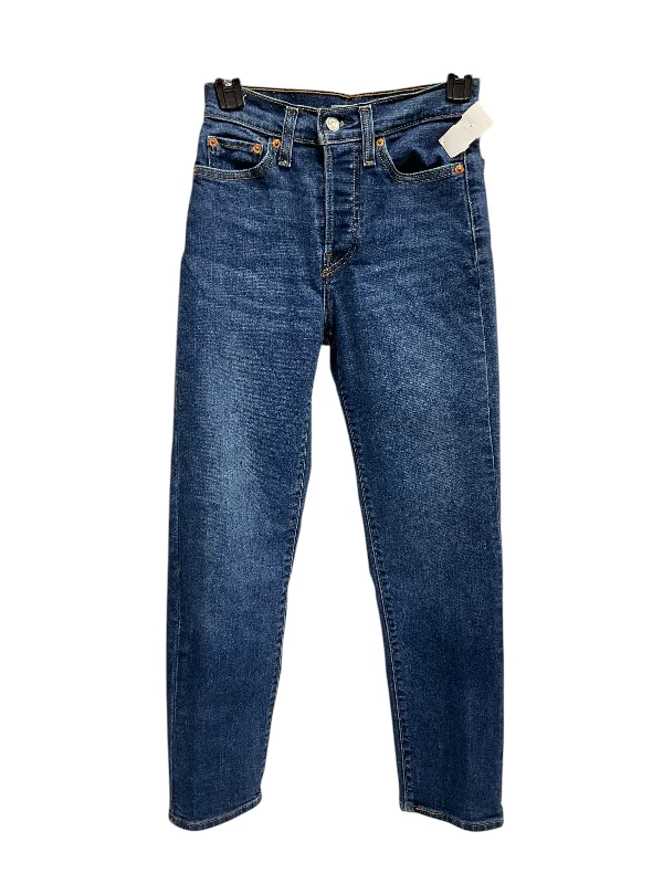 Jeans Straight By Levis In Blue, Size: 2