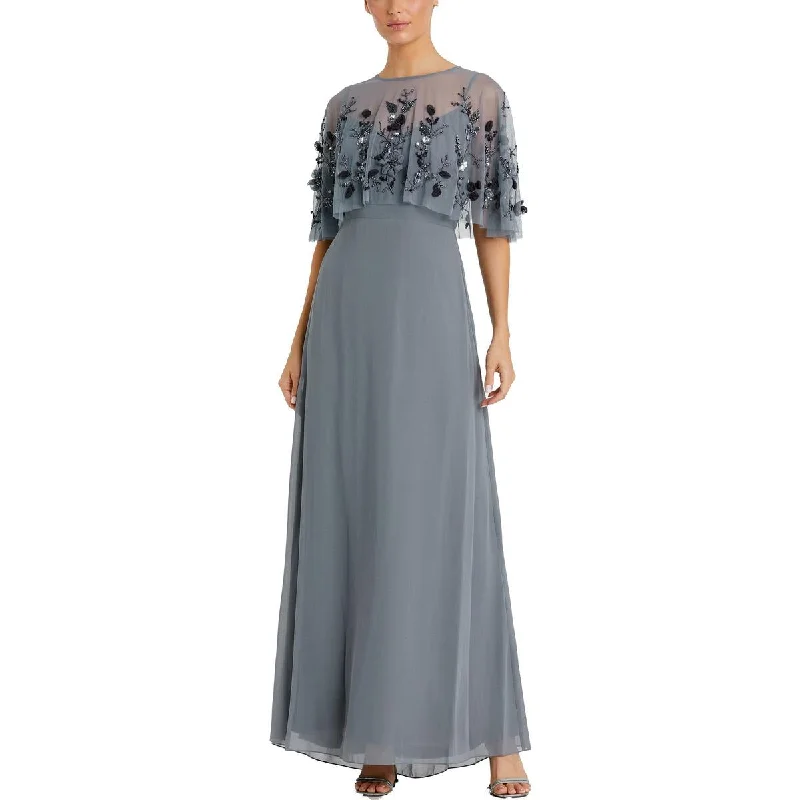 Womens Chiffon Formal Evening Dress