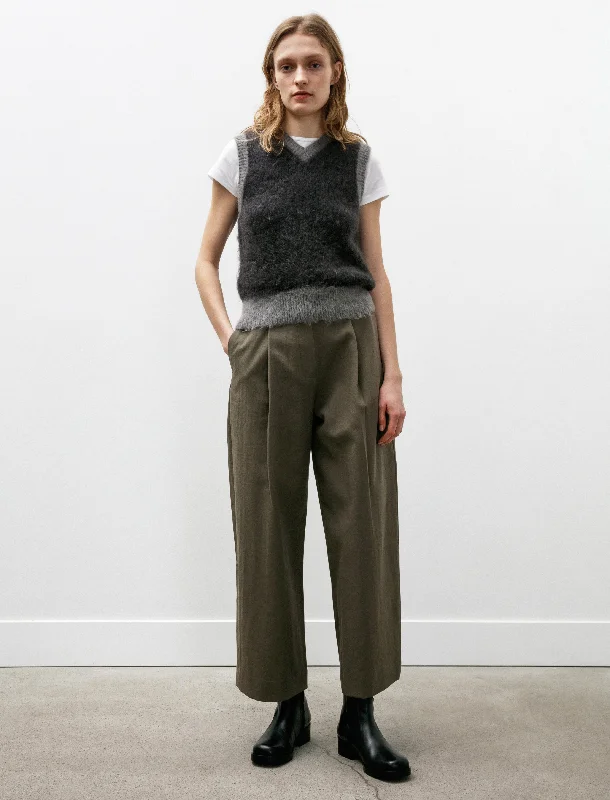 Ansell Deep Pleat Pants Fossil