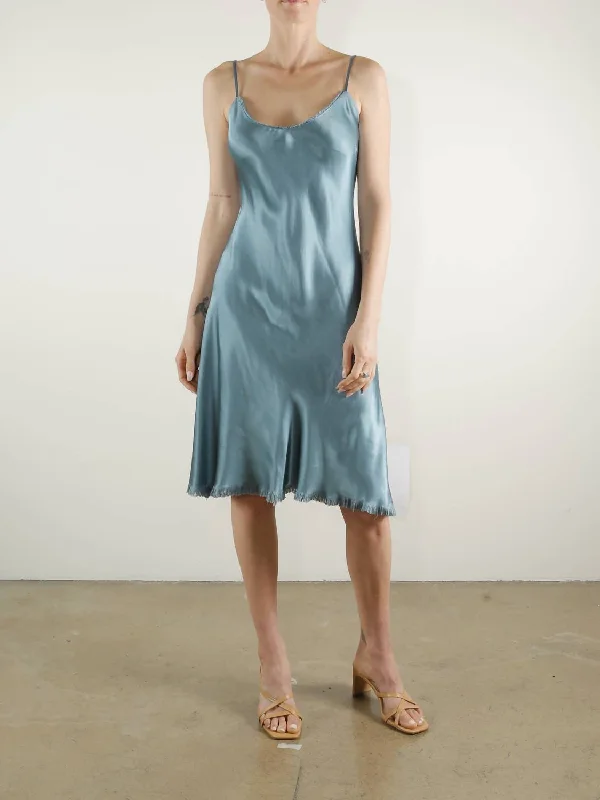 Ilia Midi Dress In Light Blue