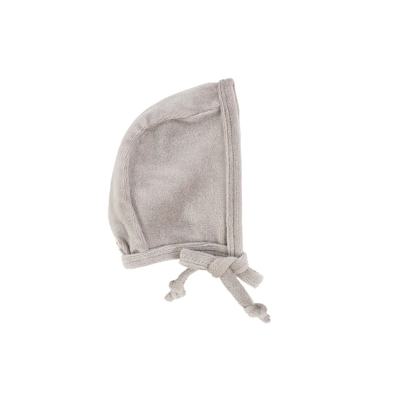 Lilette Velour Bonnet - Grey