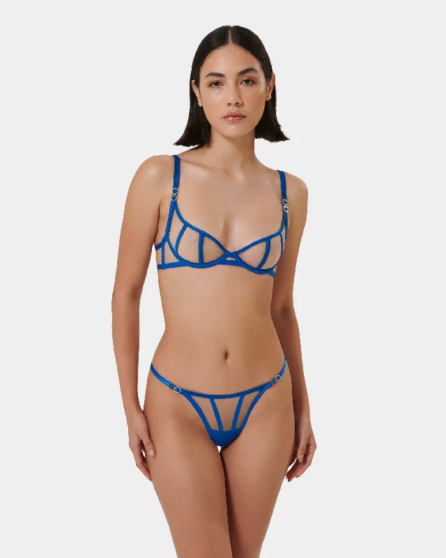 Set: Etta Egyptian Blue/Sheer