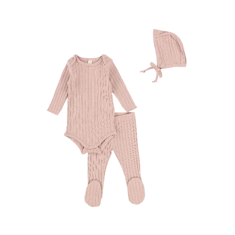 Lilette Baby Set - Powder Pink