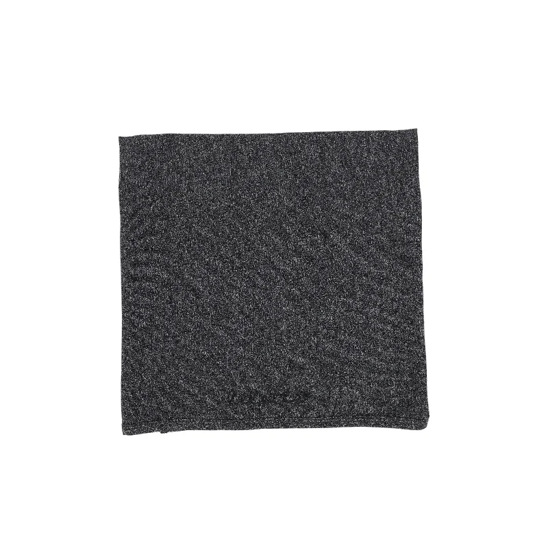 Lilette Heather Logo Blanket - Marled Black