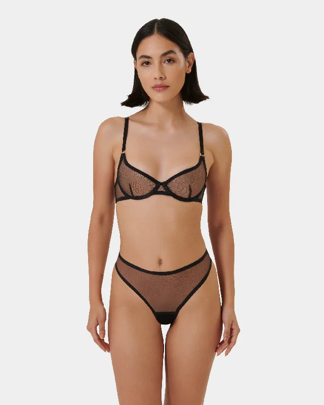 Set: Naomi High Waist Black