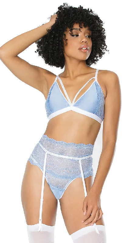 Powder Blue All For You Bralette Set