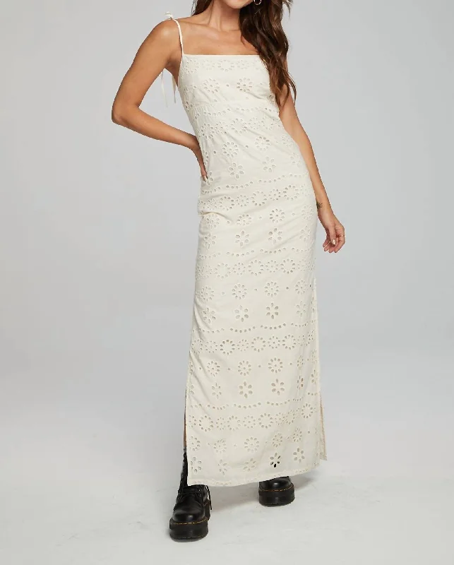 Palisades Maxi Dress In Gardenia