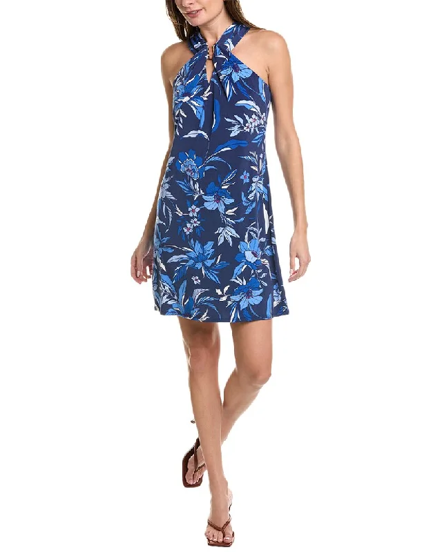 Tommy Bahama Romantic Blooms Halter Mini Dress