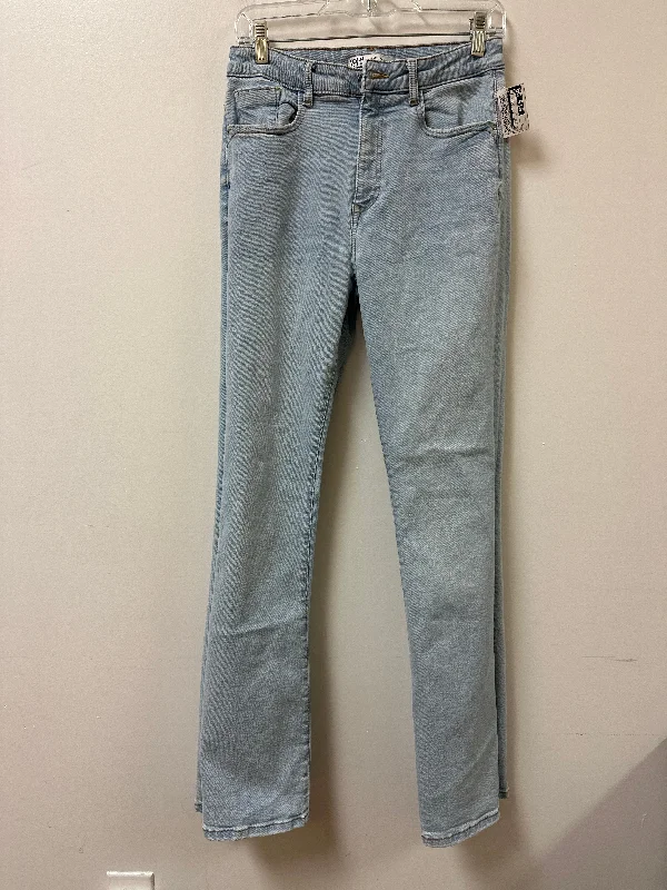 Jeans Boot Cut By Zara In Blue Denim, Size: 8