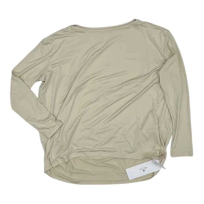 Top Ls By Clothes Mentor In Tan, Size:Xs