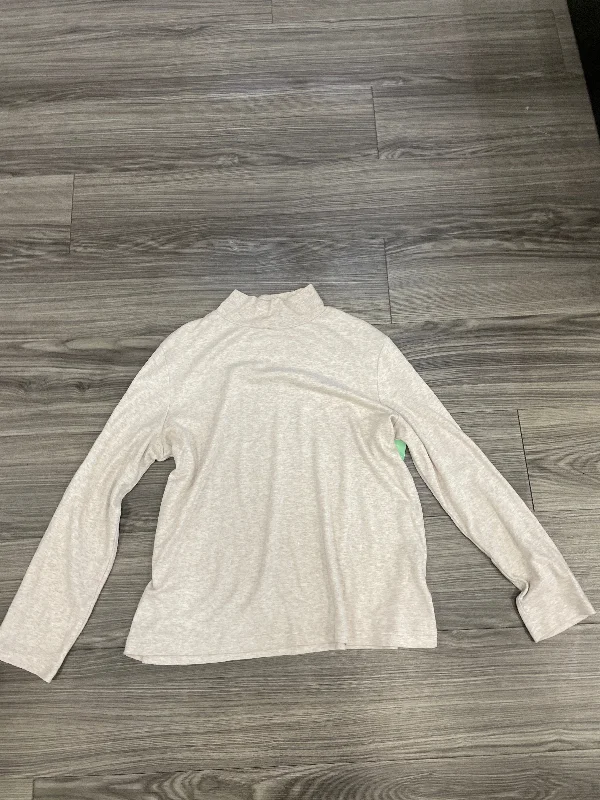 Grey Top Long Sleeve Croft And Barrow, Size Xl