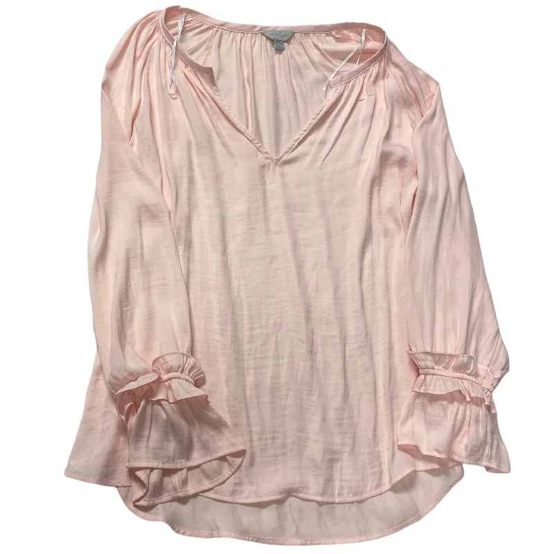 Pink Top Long Sleeve Belle + Sky, Size Xxl