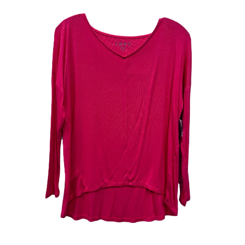 Top Long Sleeve Basic By Loft  Size: S